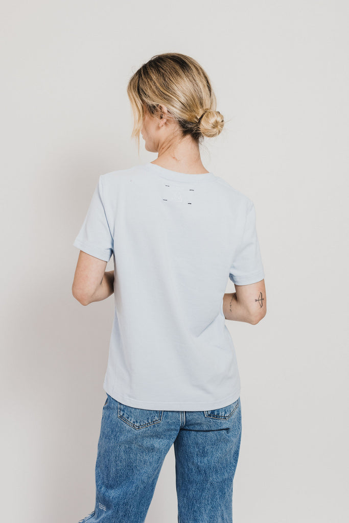 Fitted Short Sleeve T-shirt | Blue Crush